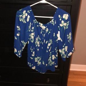 Off the shoulder top